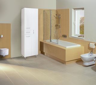 Пенал напольный Onika Модерн 405208 52см белый